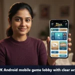 Diwa Ace APK Android mobile game lobby with clear action controls